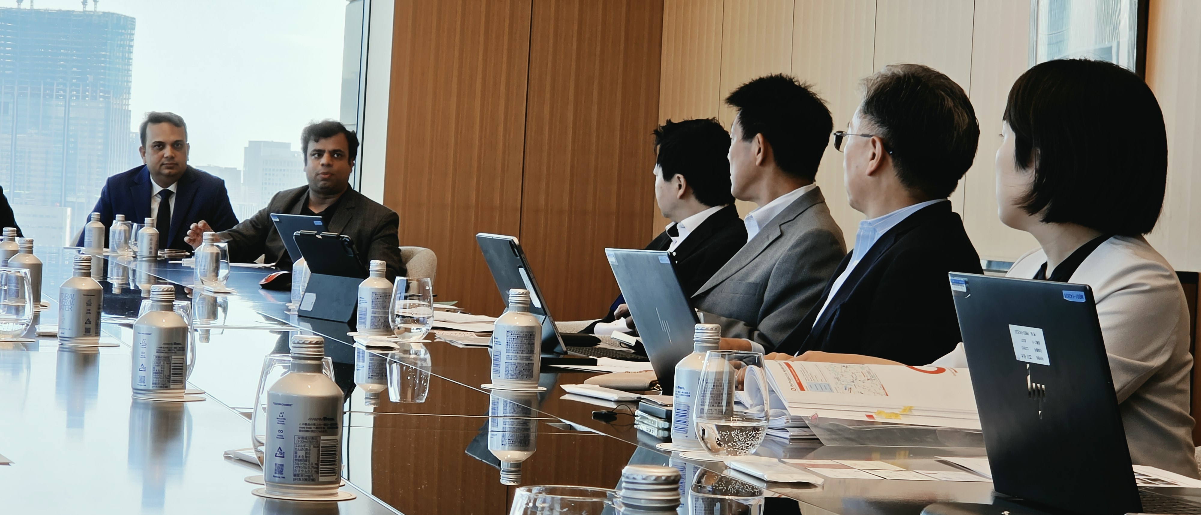 Ankit Dhir at the India-Japan Industry Roundtable in Tokyo