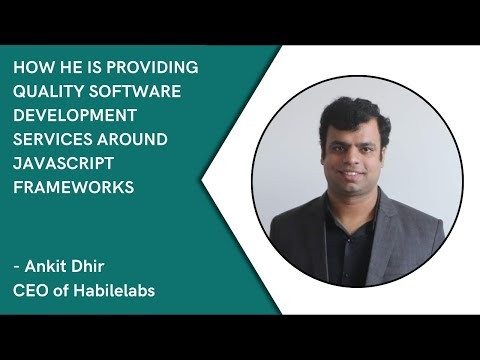 Press coverage: Software Development Services in JavaScript Frameworks: Interview with Ankit Dhir